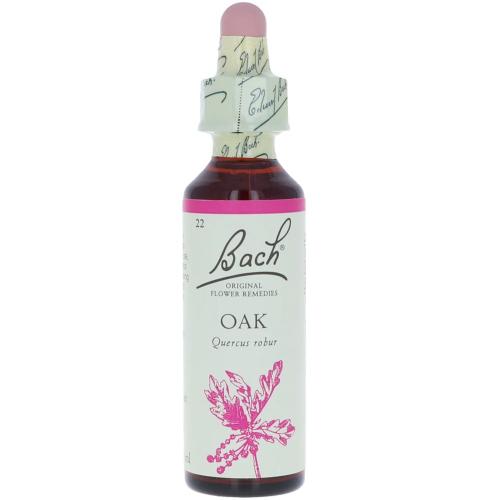Bach Oak Συμπλήρωμα Διατροφής Ανθοϊάματος με Εκχύλισμα Βελανιδιάς για Πνευματική Τόνωση & Ενέργεια Κατά της Κούρασης 20ml